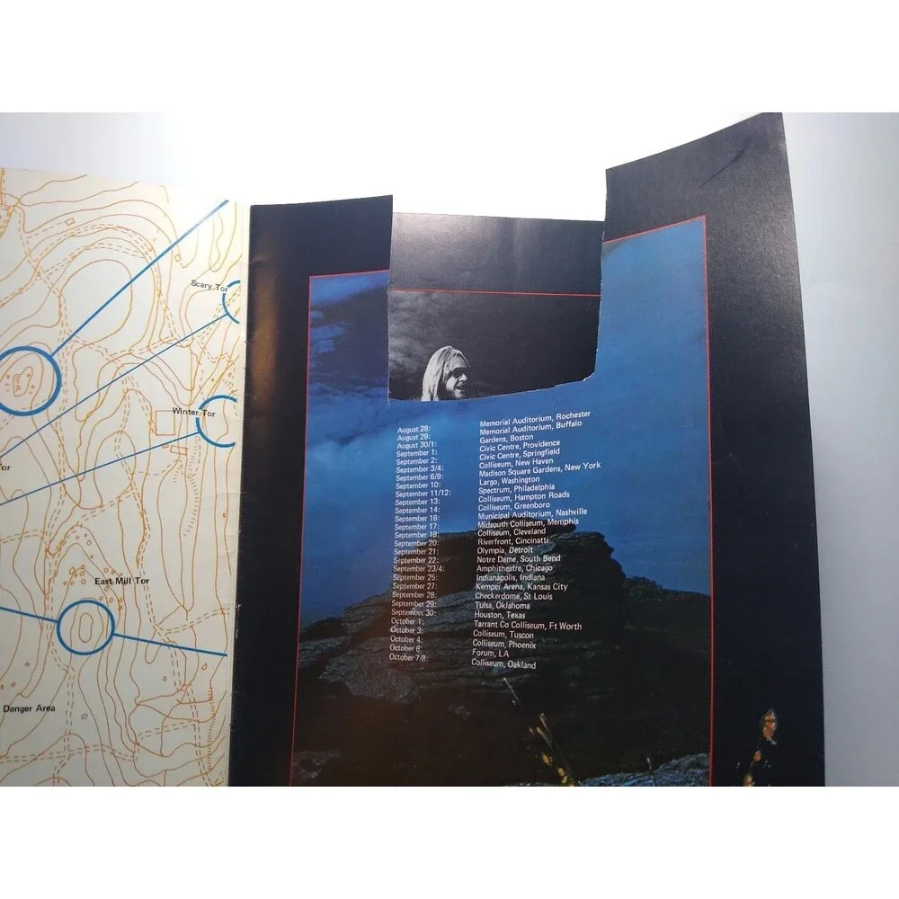 Vintage 1978 Yes Tourmato Official Tour Programme Concert Book Prog Rock Program